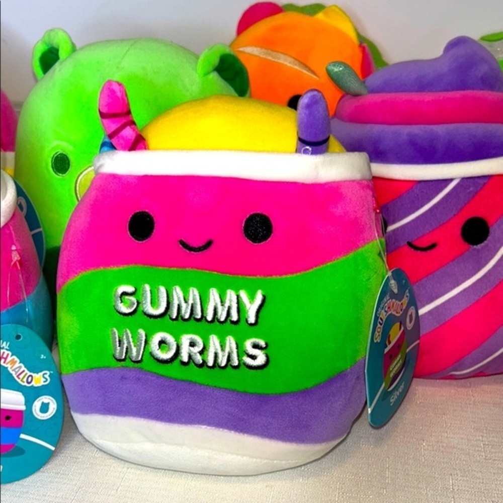 Squishmallows 8 Black Light Plush Toy Collection 8 New With Tags
